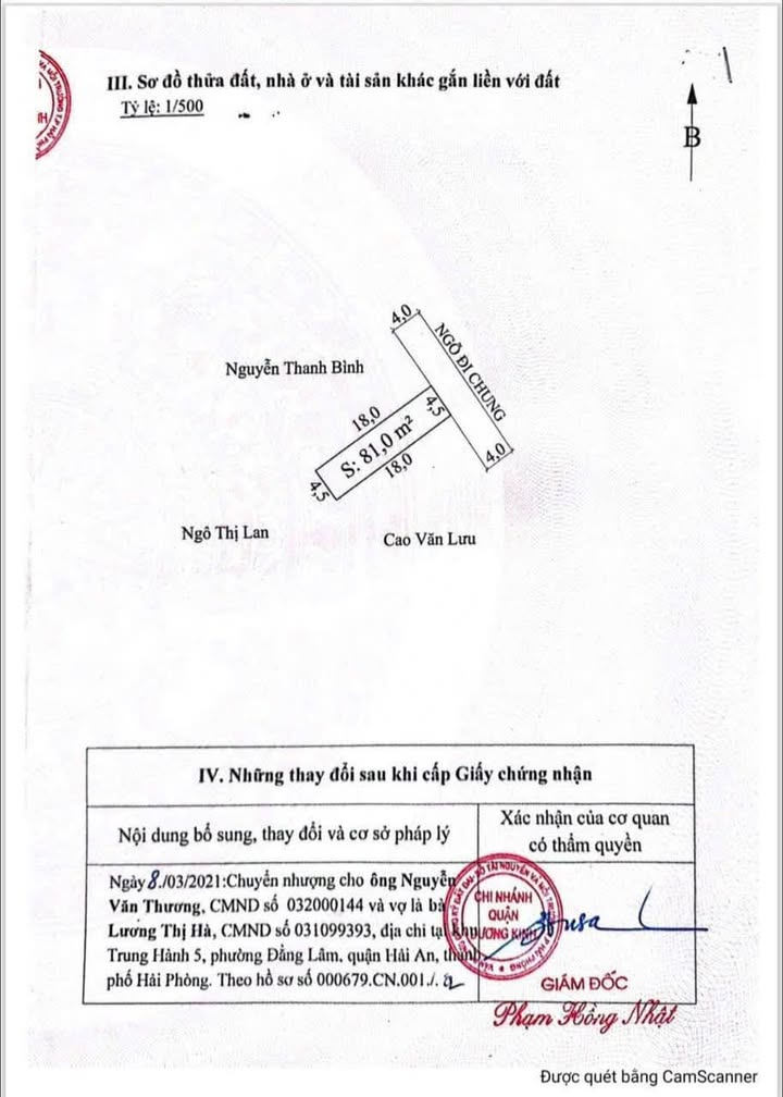 Đất nền Hải Thành Dương Kinh 81m² giá 2 tỷ - Ô tô ra vào thoải mái!