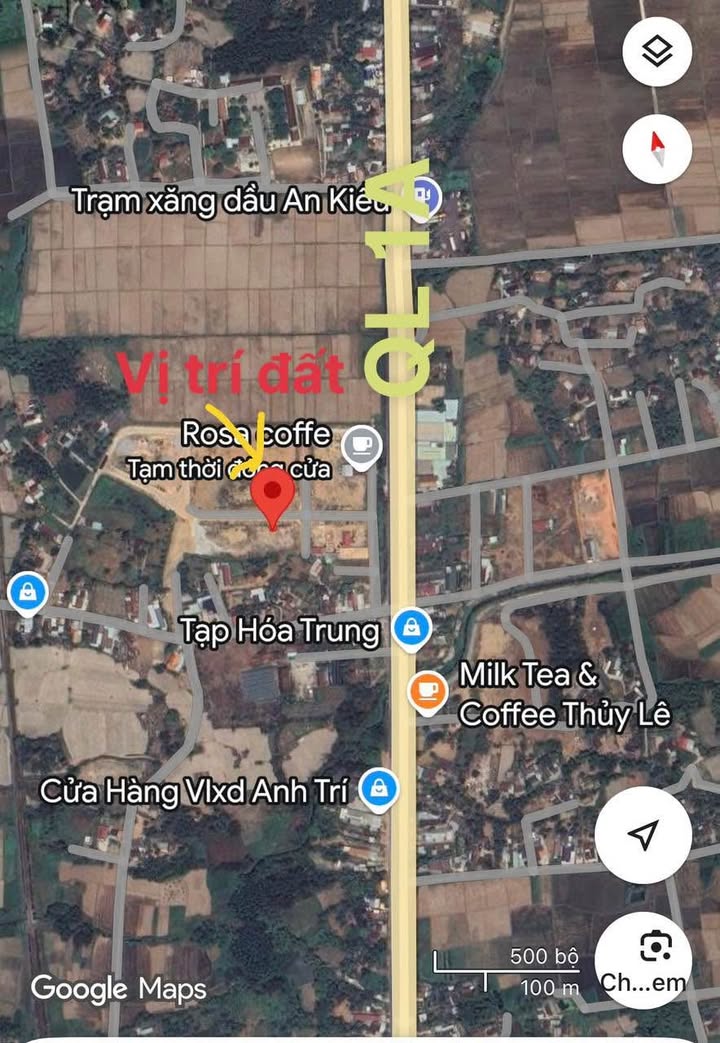 Đất nền Phù Mỹ 218m² giá 500 triệu - Cơ hội đầu tư tốt