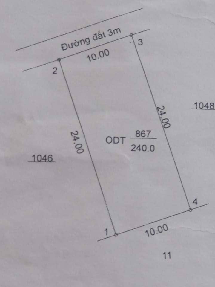 Đất nền Tân Định Bến Cát 240m² giá 2.8 tỷ - Đầu tư sinh lời ngay!