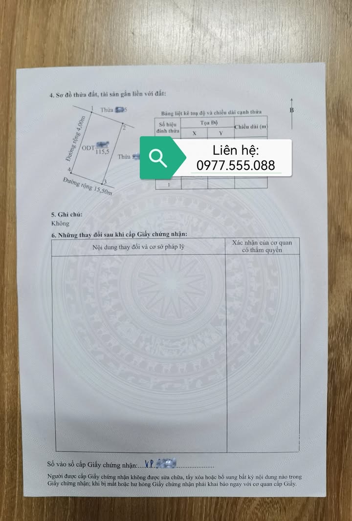 Đất nền Gia Vượng Ninh Bình 116m² - Lô góc hướng Nam, pháp lý rõ ràng!