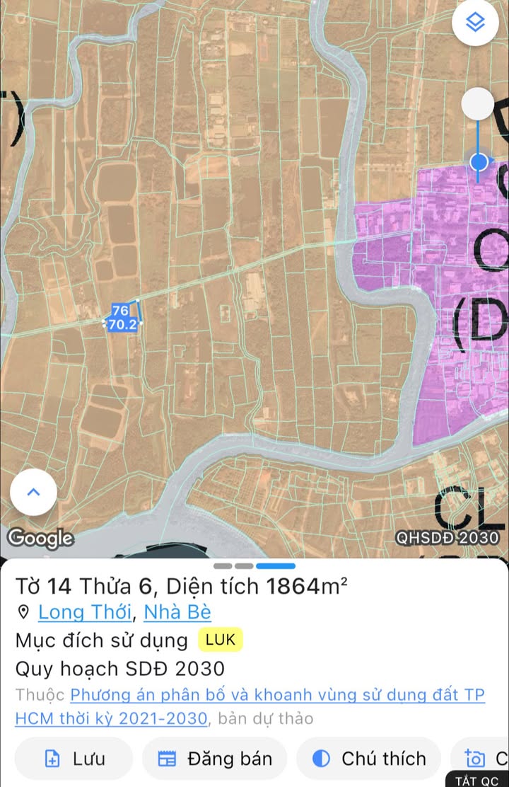 Đất vườn mặt tiền hẻm 274 Nguyễn Văn Tạo, 645m² giá 4.05 tỷ - Cơ hội đầu tư hấp dẫn!