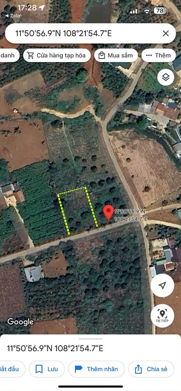 Đất thổ cư Đông Thanh, Lâm Hà 366m² giá 1.3 tỷ - Sổ đỏ chính chủ, bớt lộc!