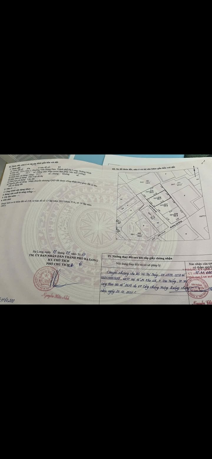 Nhà đẹp phường Trần Hưng Đạo, Hạ Long 56m² giá 2.6 tỷ - Sẵn sàng giao dịch!