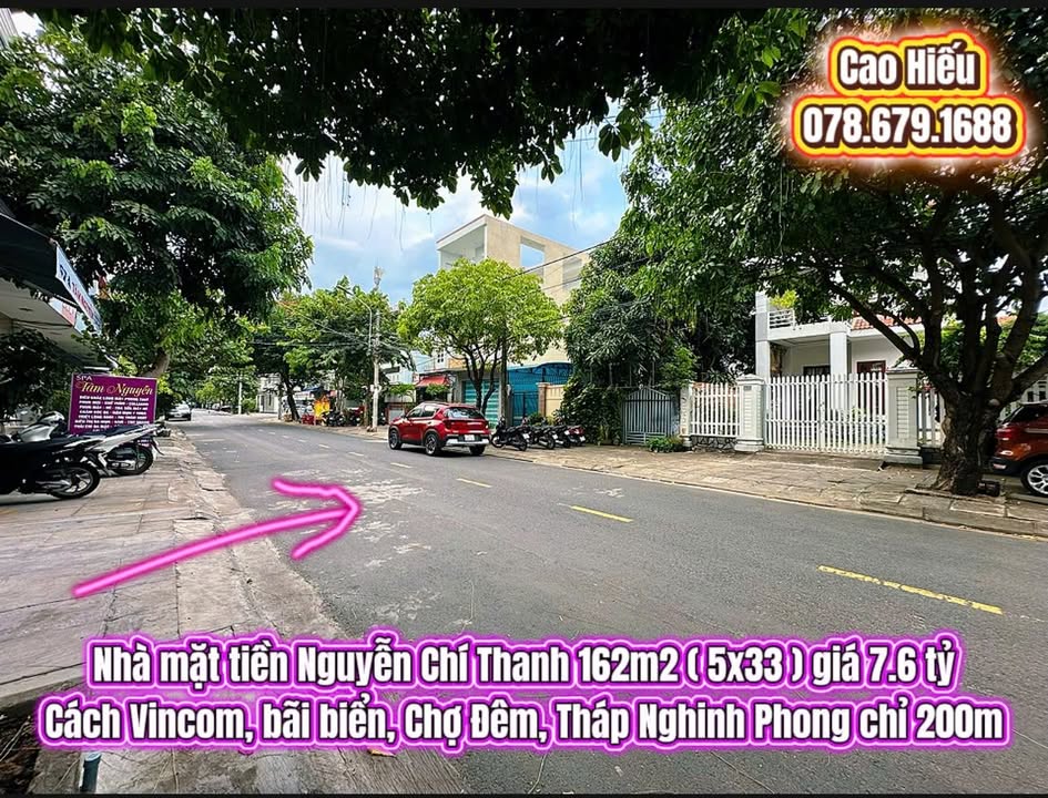 Nhà mặt tiền Nguyễn Chí Thanh Tuy Hòa 162m² giá 7.6 tỷ - Cơ hội đầu tư tuyệt vời!