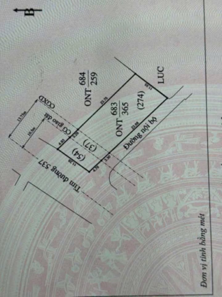 Lô đất 2 mặt tiền đường 537 xã Phú Thành 311m² - Cơ hội đầu tư không thể bỏ lỡ!