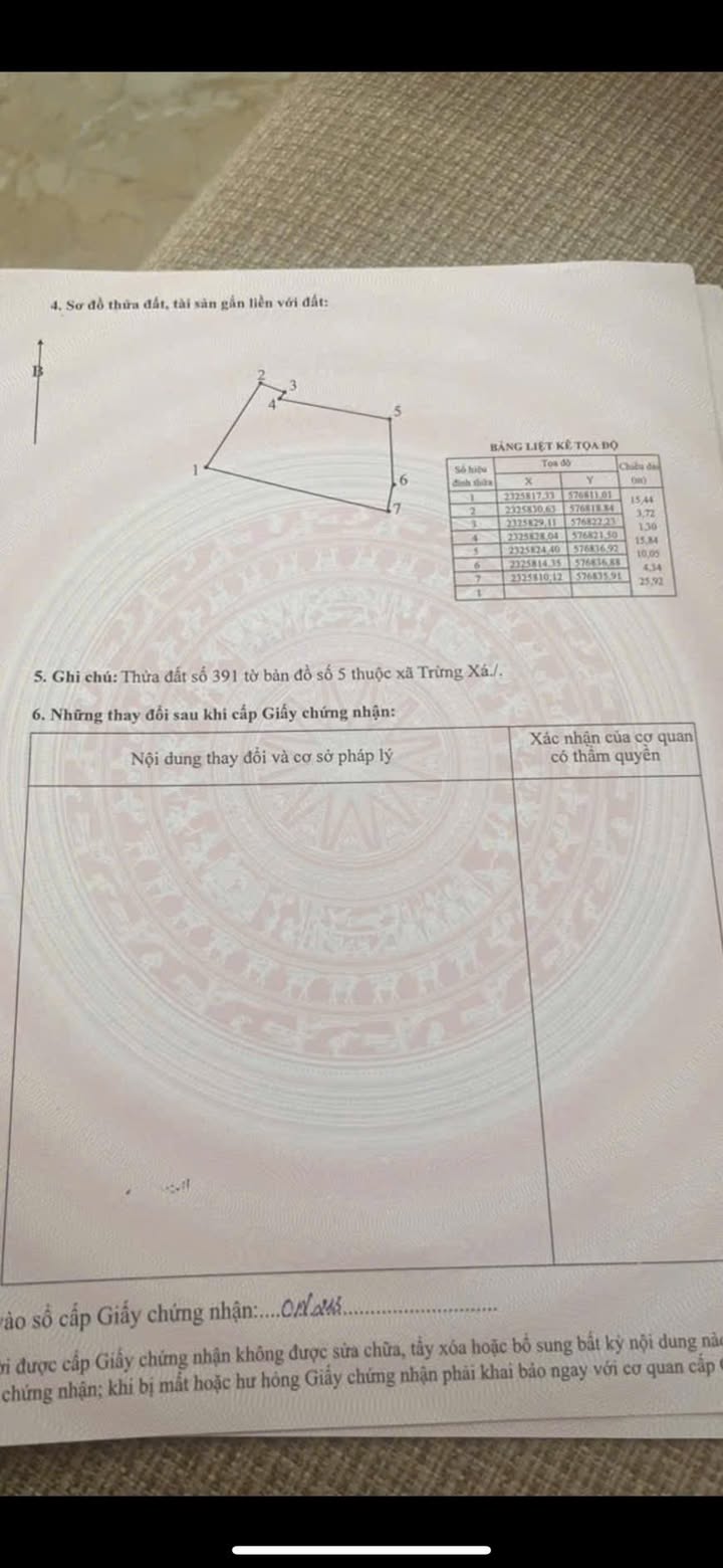 Đất thổ cư 318m² Trừng Xá Lương Tài giá 2 tỷ - Cơ hội đầu tư hấp dẫn!