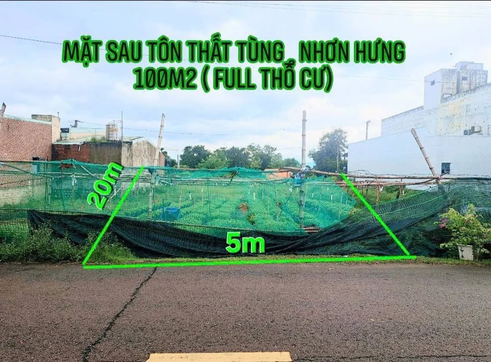 Đất nền Nhơn Hưng, An Nhơn 100m² giá 700 triệu - Đầu tư sinh lời ngay!