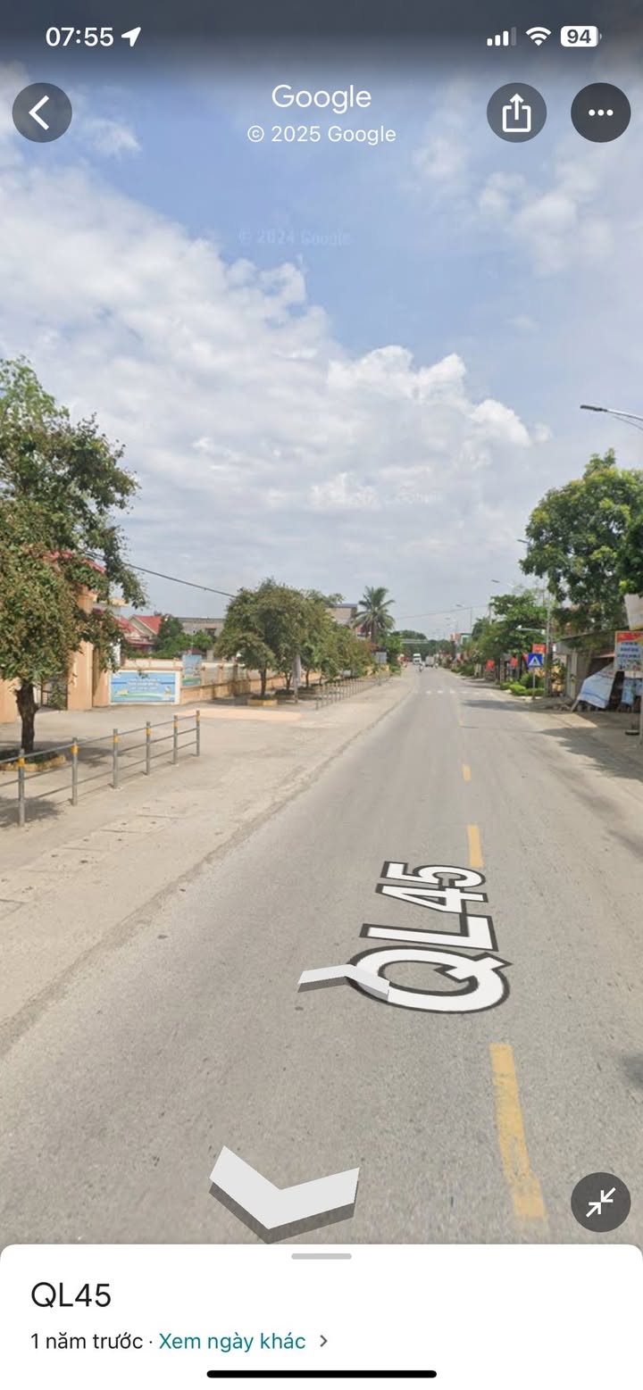 Đất mặt tiền Quốc lộ 45, Yên Định, Thanh Hóa 128m² - Vị trí kinh doanh đắc địa!