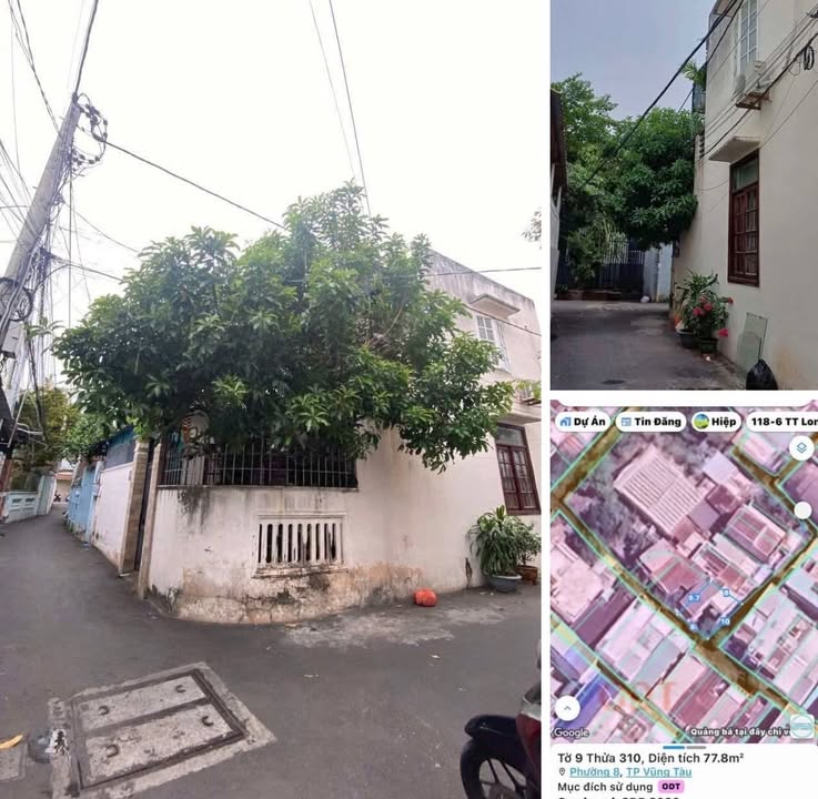 Nhà bán gấp tại hẻm 512 Trương Công Định, Vũng Tàu 78m² - Vị trí trung tâm, tiện ích đầy đủ!