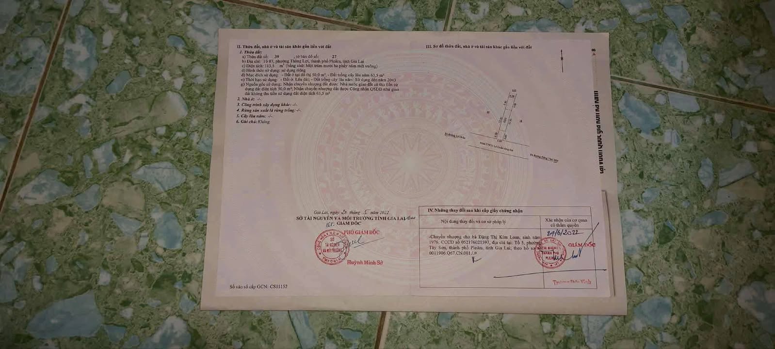 Đất thổ cư hẻm 274/11 Lê Duẩn, Pleiku 112m² giá 1 tỷ - Cần bán gấp!