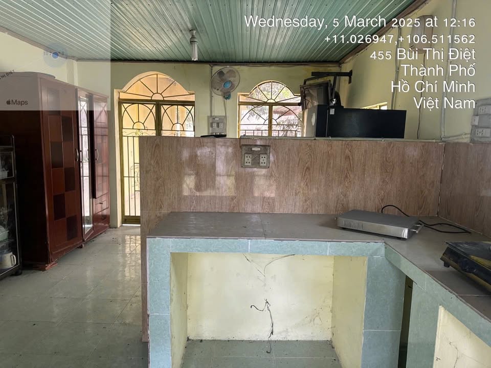 Nhà mặt tiền đường Bùi Thị Điệt, Củ Chi 800m² chỉ 7.2 tỷ - Chính chủ bán gấp!