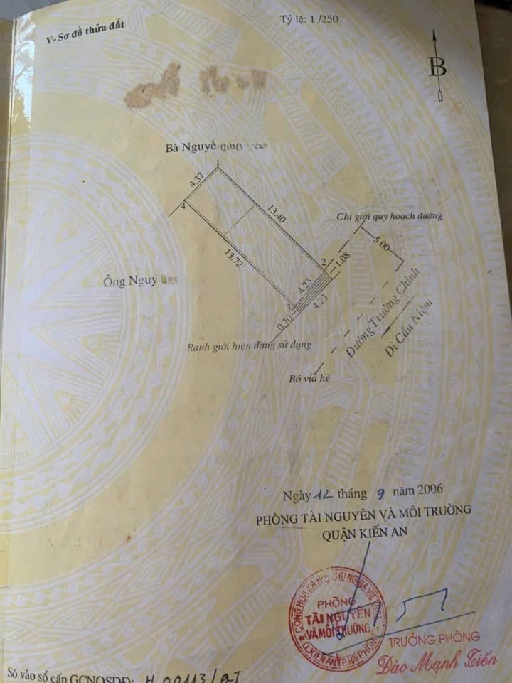 Bán nhà 3 tầng mặt đường Trường Chinh, Kiến An 60m² giá 7.2 tỷ - Vị trí kinh doanh đắc địa!