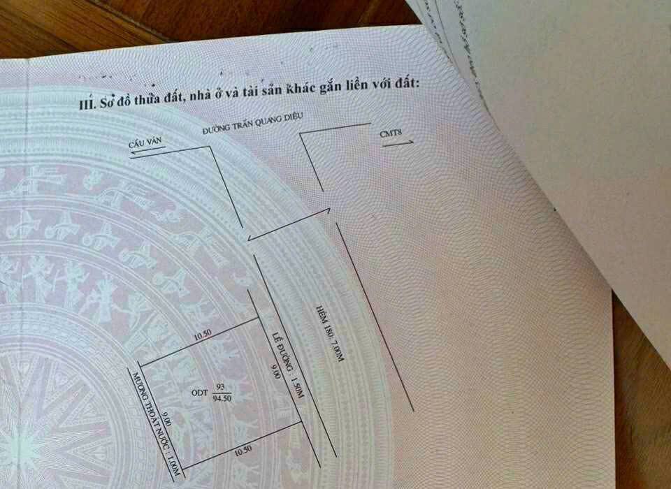 Đất thổ cư mặt tiền Trần Văn Nghiêm, Bình Thủy, Cần Thơ 94.5m² giá 4 tỷ - Vị trí đắc địa gần trường và chợ!