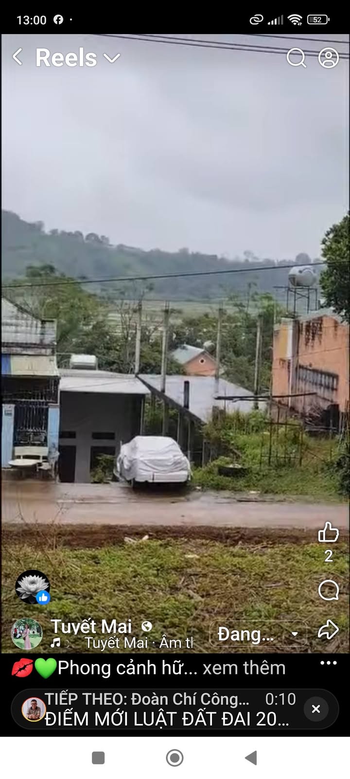 Đất thổ cư hẻm 230 Nguyễn Chí Thanh 176m² giá 1.1 tỷ - Tầm nhìn thoáng đãng