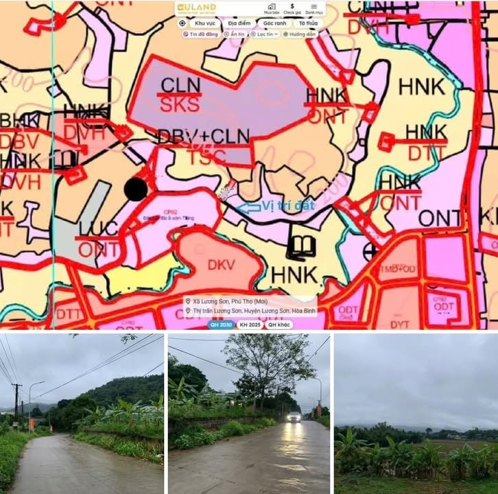 Đất nền Bắc Phong, Cao Phong, Hoà Bình 1193m² - Giá chỉ 1.55 tỷ, cơ hội đầu tư tuyệt vời!