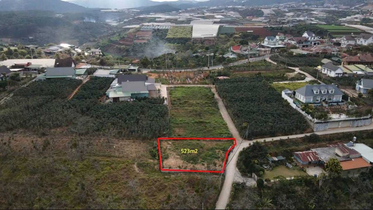 Lô đất nghỉ dưỡng Xuân Thọ Đà Lạt 523m² giá 6.5 tỷ - View rừng thông tuyệt đẹp!