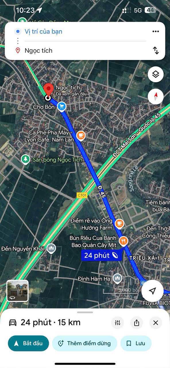 Đất thổ cư xã Đông Thanh 121,5m² giá chỉ 1,05 tỷ - Cơ hội đầu tư tuyệt vời!