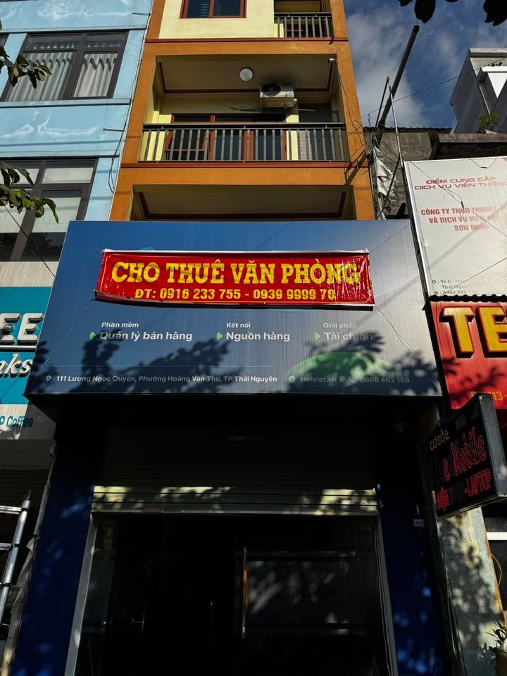 Nhà cho thuê 2 tầng tại Lương Ngọc Quyến, Thái Nguyên - Giá mềm, thuận tiện kinh doanh!