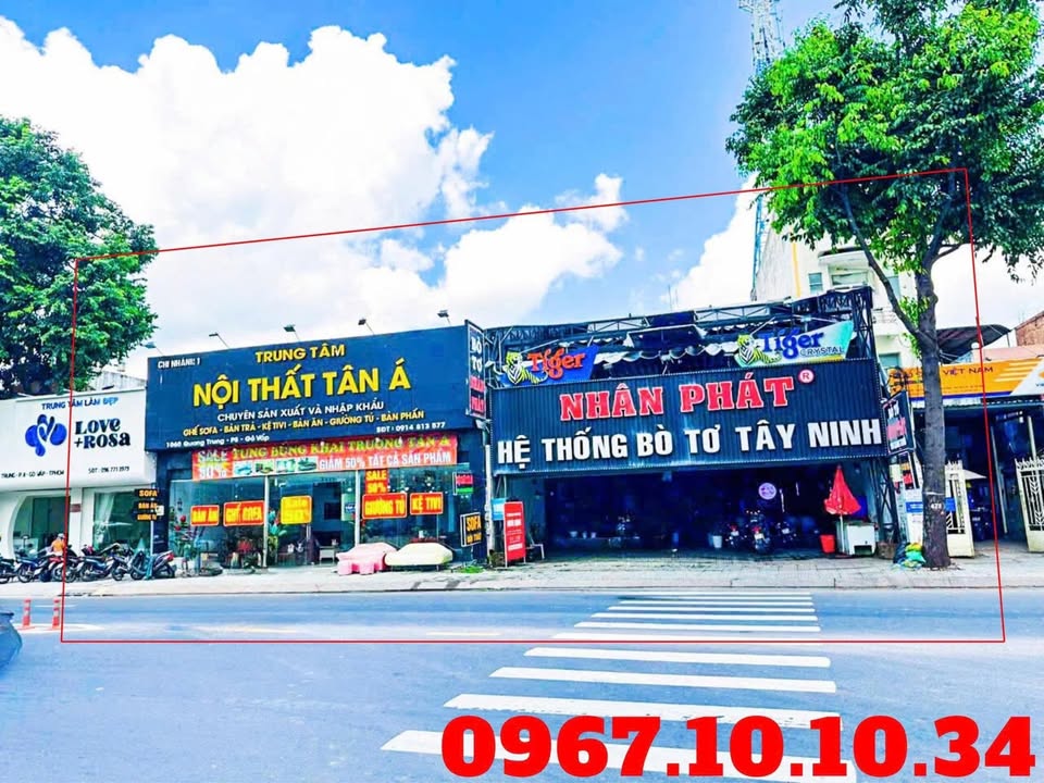 Nhà mặt tiền cho thuê 1058-1060 Quang Trung, Gò Vấp, 710m² - Phù hợp kinh doanh đa ngành