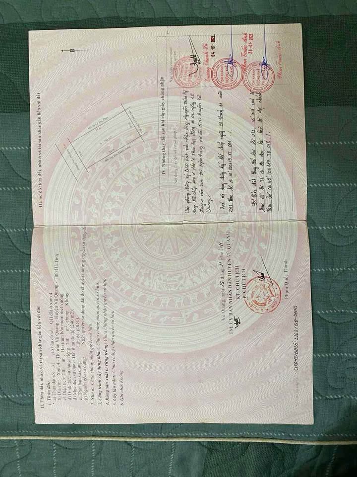 Đất nền Vũ Quang, Hà Tĩnh 240m² giá 1.6 tỷ - Đầu tư sinh lời ngay!