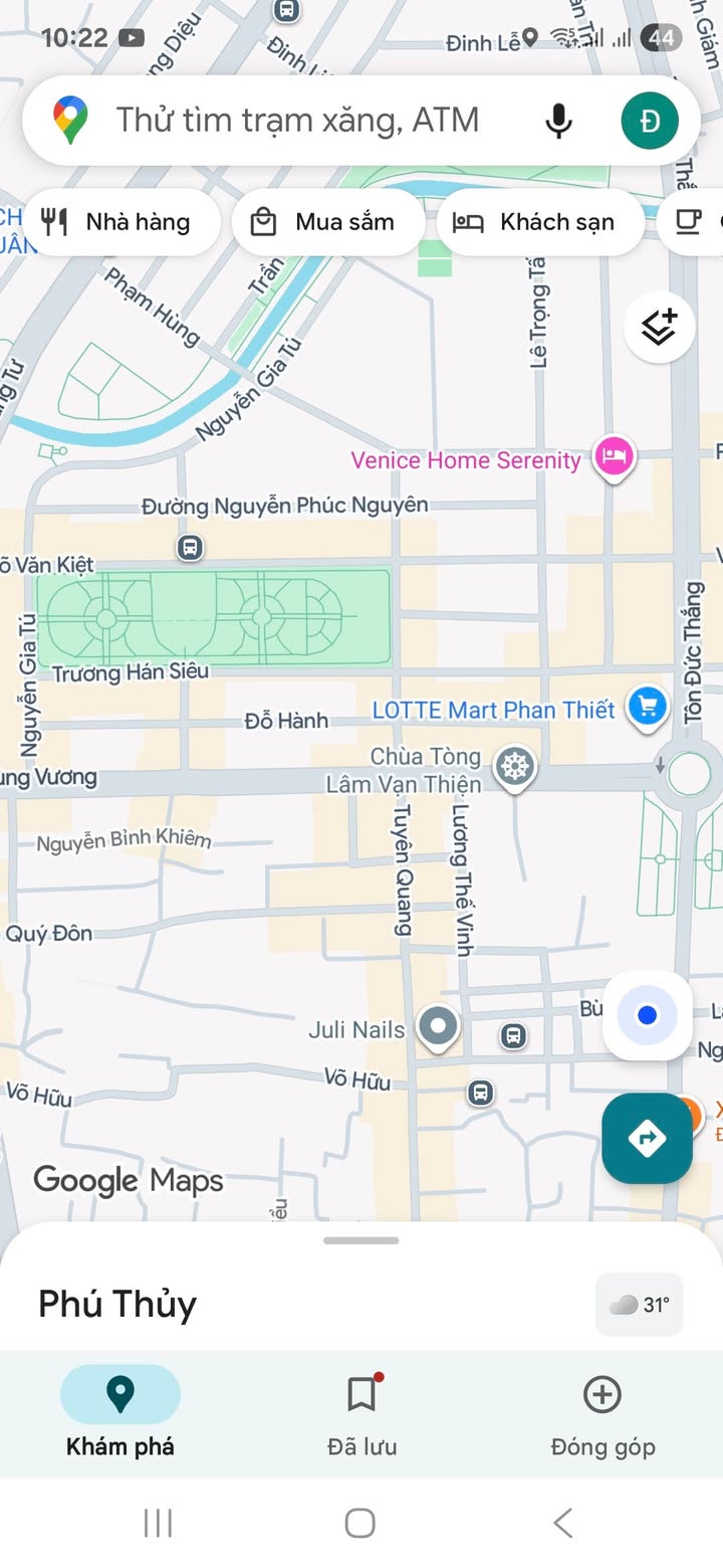 Đất lô góc 2 mặt tiền Trương Hán Siêu, Phan Thiết 128m² giá 10.5 tỷ - Vị trí đắc địa cho kinh doanh!