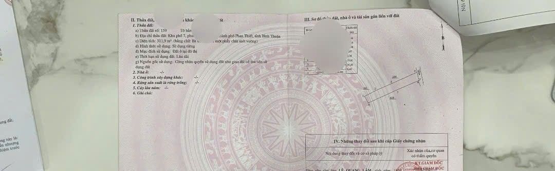 Lô đất Phú Thủy, Phan Thiết 312m² giá 4 tỷ - Đầu tư sinh lời ngay!