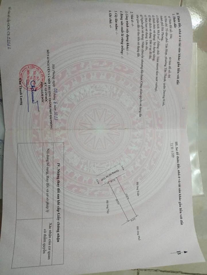 Đất nền Tân Thành, Dương Kinh 88m² giá 1 tỷ - Kinh doanh sầm uất!