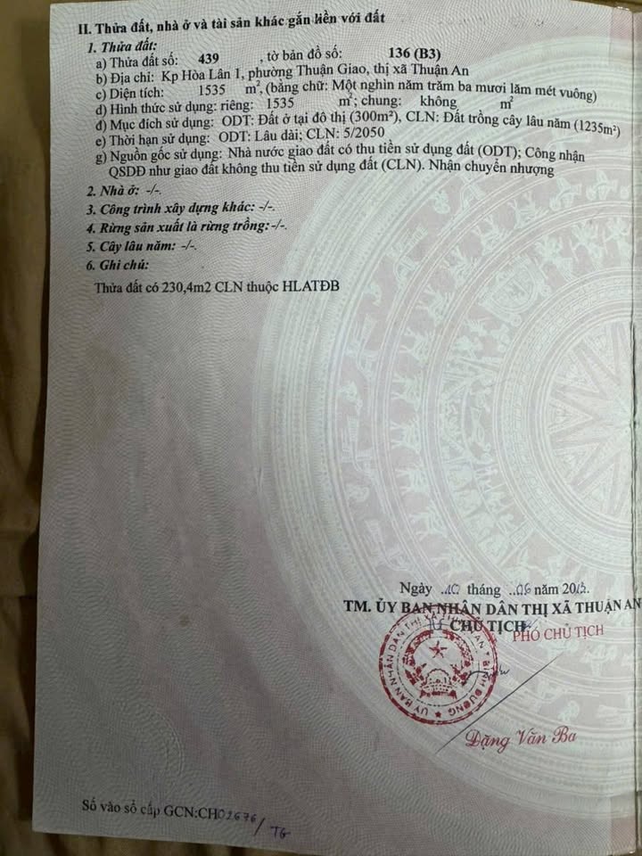 Đất nền góc 3 mặt tiền Kinh doanh, Hòa Lân, 1535m² giá 22 tỷ - Đầu tư sinh lời ngay!