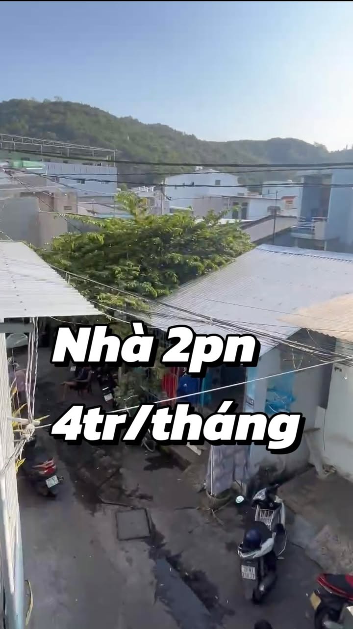 Nhà nguyên căn 2PN Vĩnh Hải 4 triệu/tháng - Gần chợ, tiện nghi đầy đủ!