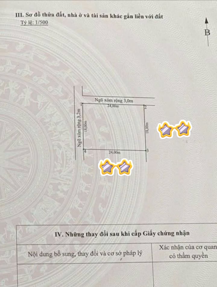 Đất lô góc Vĩnh Thịnh, Vĩnh Bảo, Hải Phòng 432m² - Cơ hội xây nhà vườn lý tưởng!