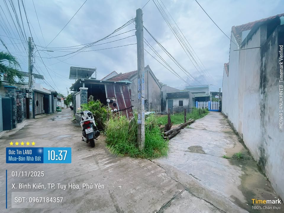 Đất nền góc 3 mặt tiền Phước Hậu 1, Phường 9, TP Tuy Hoà 81m² giá chỉ 1.45 tỷ - Cơ hội đầu tư tuyệt vời!