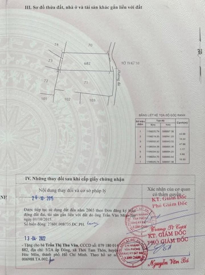 Đất mặt tiền đường Vĩnh Lộc, Bình Chánh 766m² giá 12 tỷ - Cơ hội đầu tư hấp dẫn!