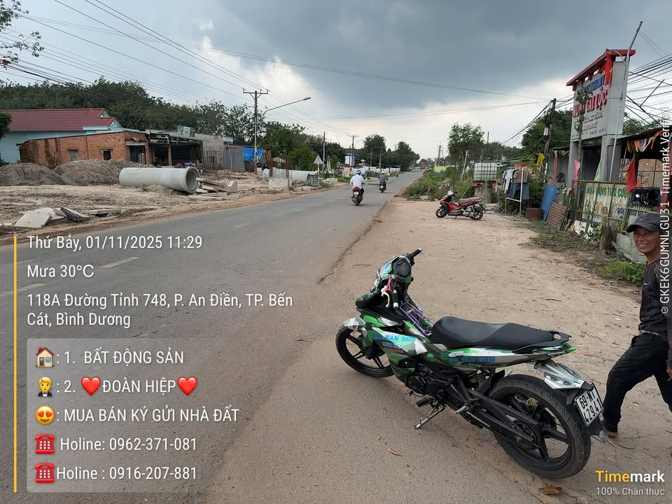 Đất nền An Điền, Bến Cát 6033m² giá 22.2 tỷ - Tiềm năng sinh lời cao!