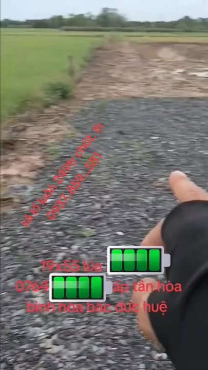 Đất nền Hòa Bắc, Đức Huệ 1045m² giá chỉ 249 triệu - Sổ hồng riêng chính chủ!