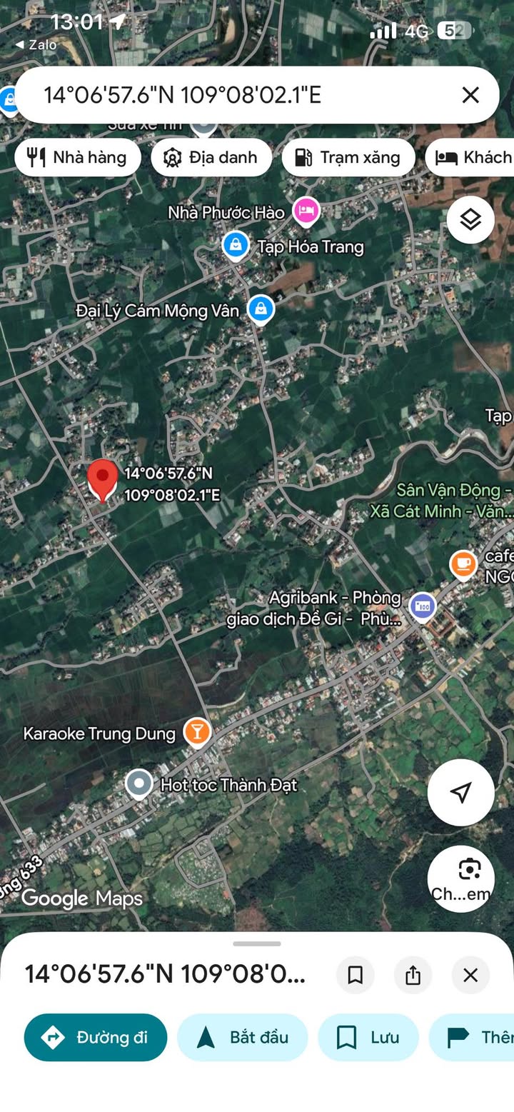 Đất thổ cư 142m² xã Cát Minh - Đường ô tô tới nơi chỉ 300 triệu!