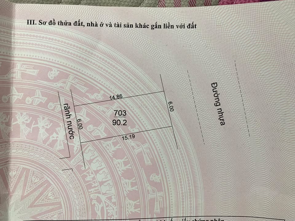Đất nền khu dân cư Cửa Trụ, Dĩnh Trì 90m² - Hướng Đông Bắc, Sổ đỏ chính chủ!