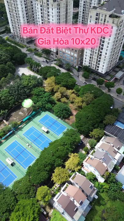 Đất biệt thự KDC Gia Hòa, Thủ Đức 198m² giá 17.5 tỷ - Hướng Đông Tứ Trạch