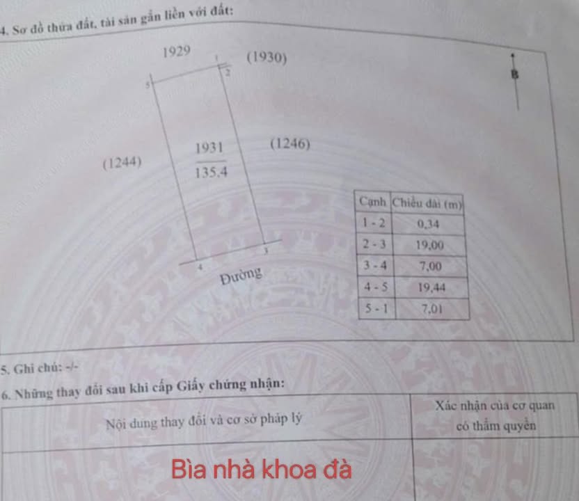 Nhà riêng Nghi Lộc 135,4m² giá thỏa thuận - Khu vực Khoa Đà, gần KCN Visip!
