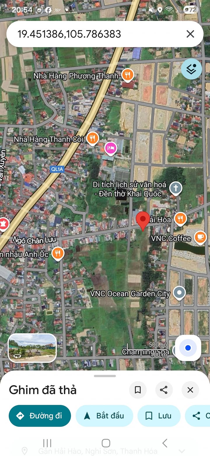 Đất chính chủ 125m² mặt đường Ngô Chân Lưu - Cơ hội đầu tư sinh lời!