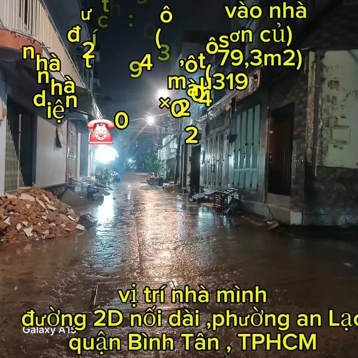 Nhà 2 tầng phường An Lạc, quận Bình Tân 79m² giá 6.5 tỷ - Sổ hồng chính chủ, không dính quy hoạch!