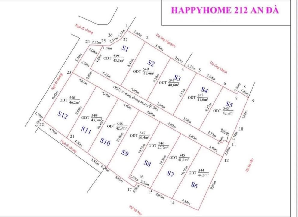 Townhouse HAPPYHOME 212 An Đà - 41m² giá từ 3.38 tỷ - Đầu tư sinh lời hấp dẫn!