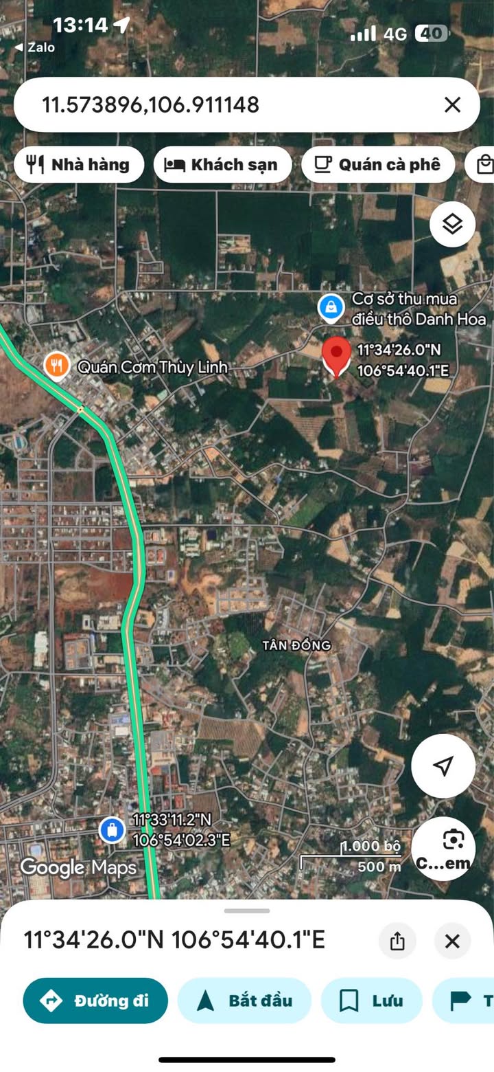 Đất nền 7600m² tại Đồng Xoài - Giá chỉ 3 tỷ - Cơ hội đầu tư tuyệt vời!