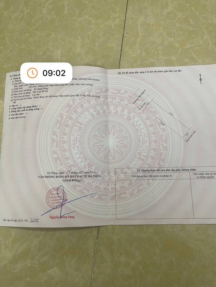 Đất Bàu Mạc 6, Đà Nẵng 107.5m² giá 5.2 tỷ - Vị trí sát biển, thuận tiện kinh doanh!