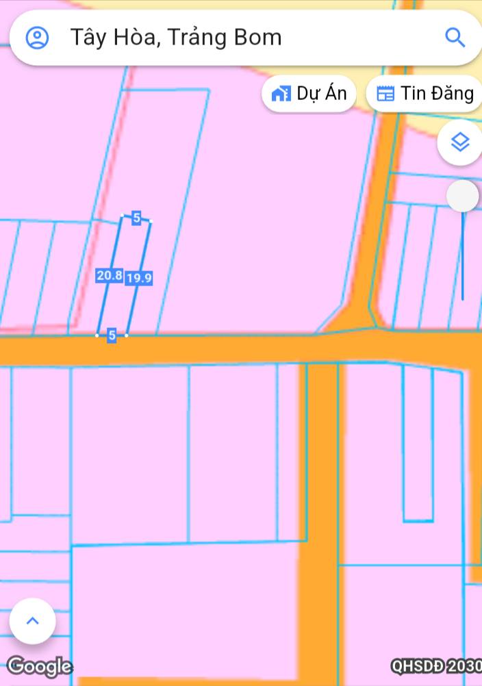 Đất nền Tây Hòa Trảng Bom 100m² giá 1.1 tỷ - Sổ đỏ chính chủ, mặt đường nhựa