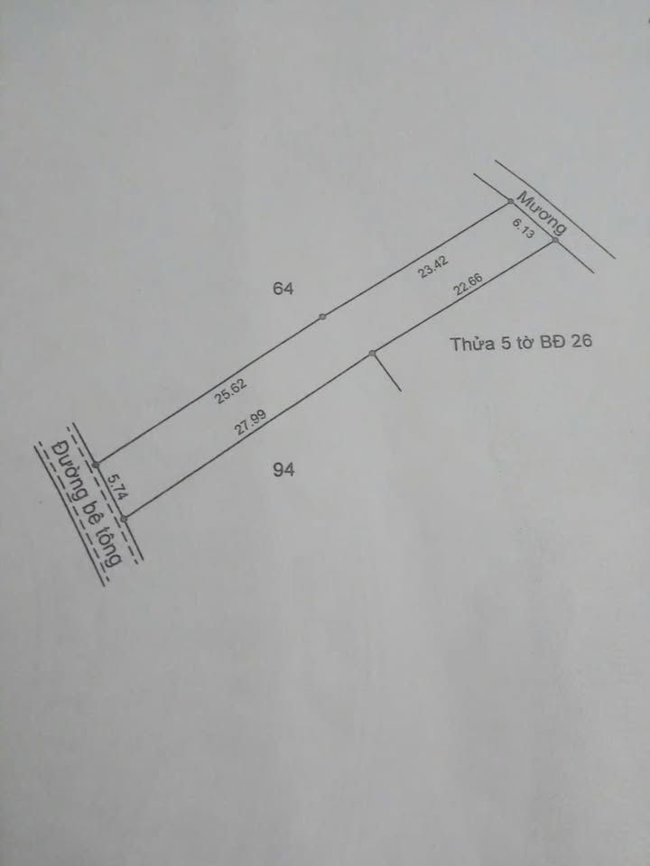 Đất nền đường Ngô Quyền, Thạnh Trị 291m² giá 1.15 tỷ - Đối diện chợ, tặng nhà cũ!