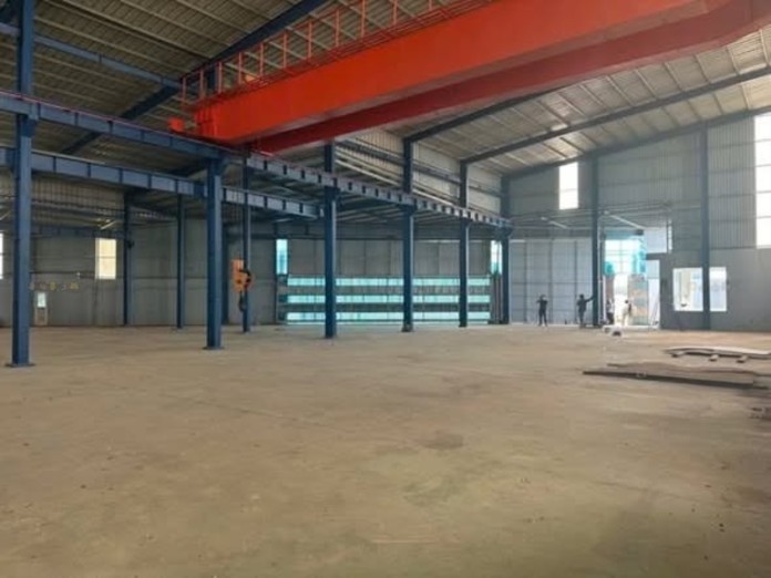 Kho cho thuê mặt tiền N2, Đức Hòa, Long An 1000m² - Cẩu trục 20 tấn