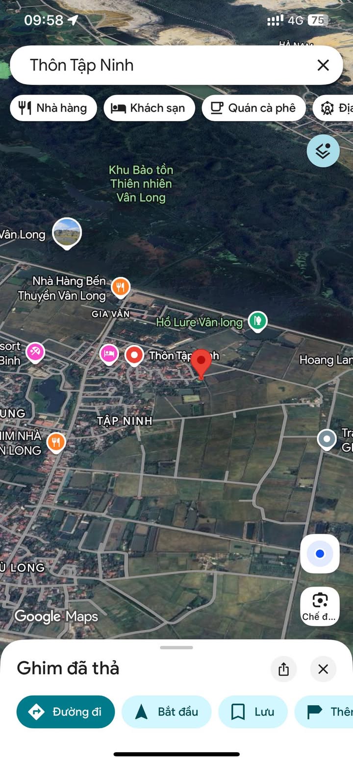 Đất nền 1000m² tại thôn Tập Ninh, Gia Vân - Mặt tiền 2 chiều, giá thỏa thuận!