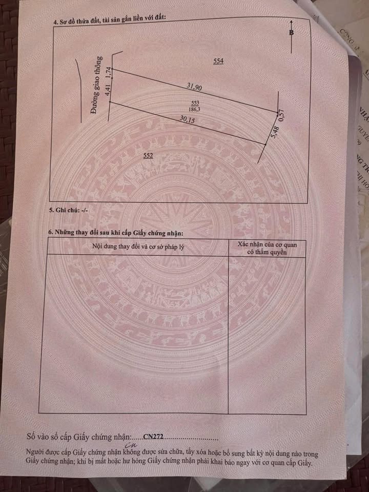 Lô đất thổ cư 200m² xã Dương Thành - Phú Bình chỉ 500 triệu - Đầu tư sinh lời cao!
