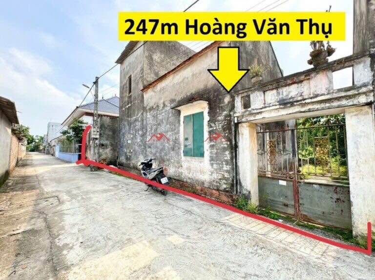 Đất thổ cư Hoàng Văn Thụ, Chương Mỹ 247m² giá 3 tỷ - Cơ hội đầu tư tuyệt vời!