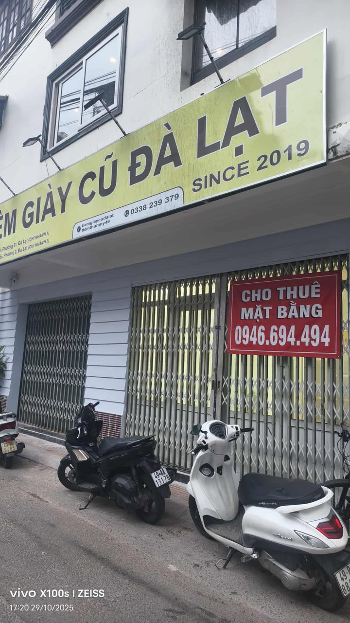 Cho thuê mặt bằng kinh doanh tại 130 Tô Ngọc Vân, Đà Lạt - Giá 8 triệu/tháng